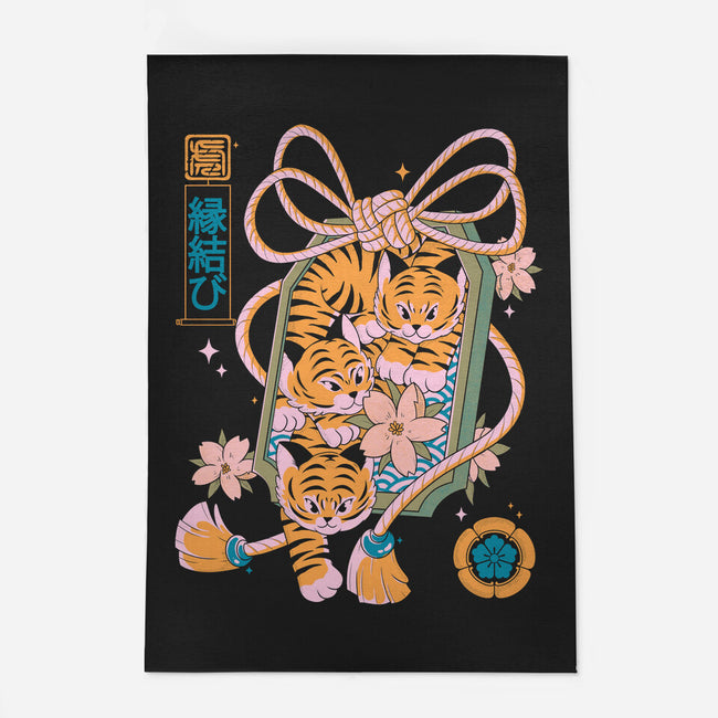 Omamori Tigers-None-Indoor-Rug-Eoli Studio