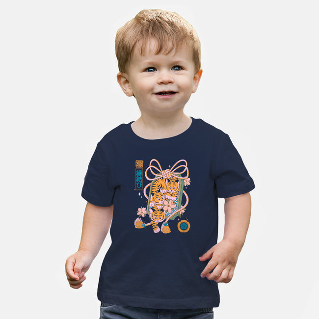 Omamori Tigers-Baby-Basic-Tee-Eoli Studio