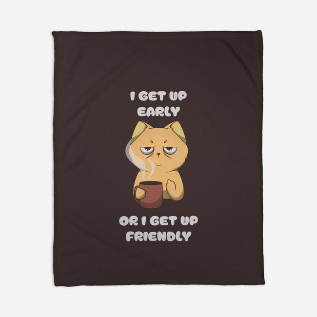 Early Or Friendly-None-Fleece-Blanket-Claudia