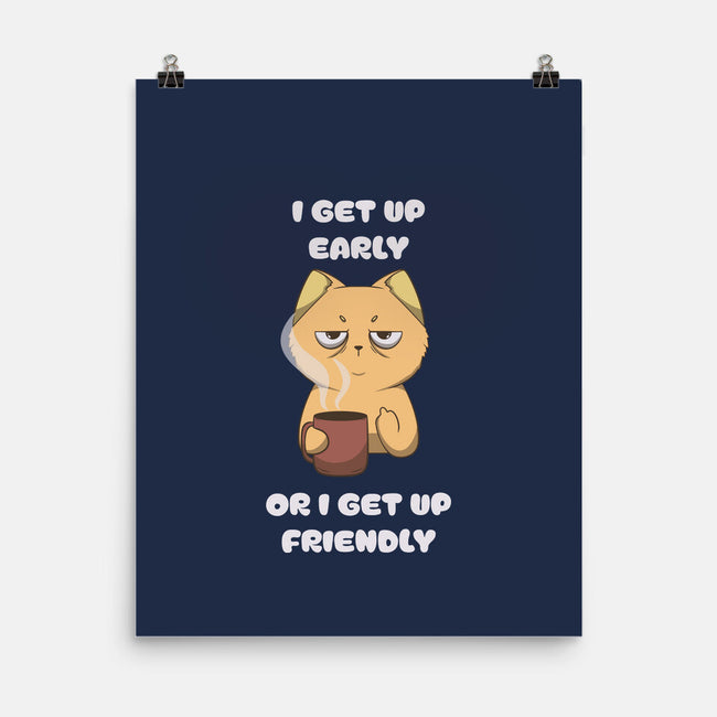 Early Or Friendly-None-Matte-Poster-Claudia