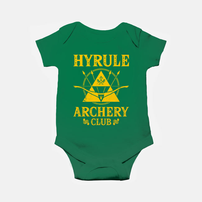 Hyrule Archery Club-Baby-Basic-Onesie-drbutler