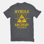 Hyrule Archery Club-Womens-Fitted-Tee-drbutler