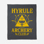 Hyrule Archery Club-None-Fleece-Blanket-drbutler