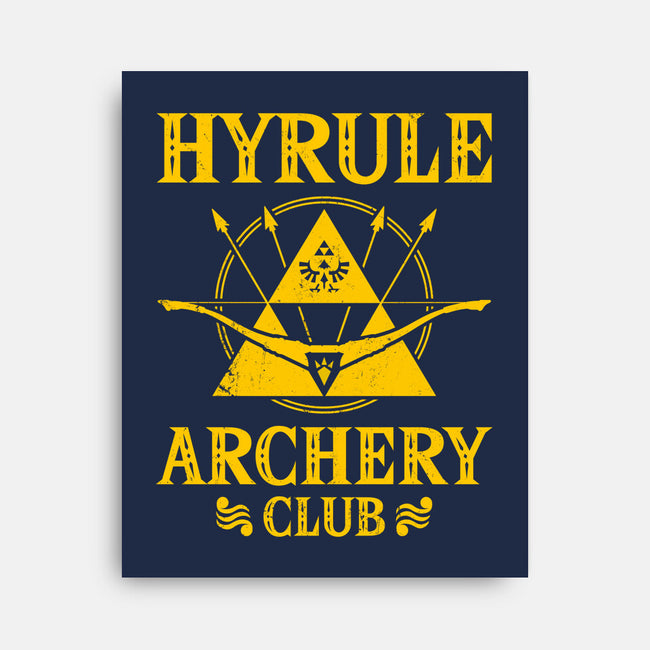 Hyrule Archery Club-None-Stretched-Canvas-drbutler