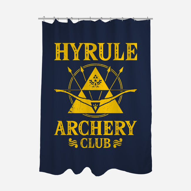 Hyrule Archery Club-None-Polyester-Shower Curtain-drbutler