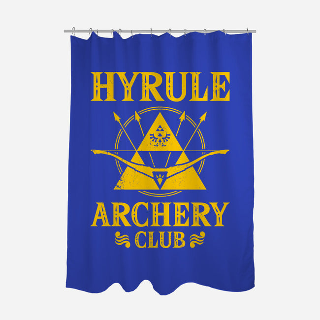 Hyrule Archery Club-None-Polyester-Shower Curtain-drbutler