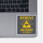 Hyrule Archery Club-None-Glossy-Sticker-drbutler