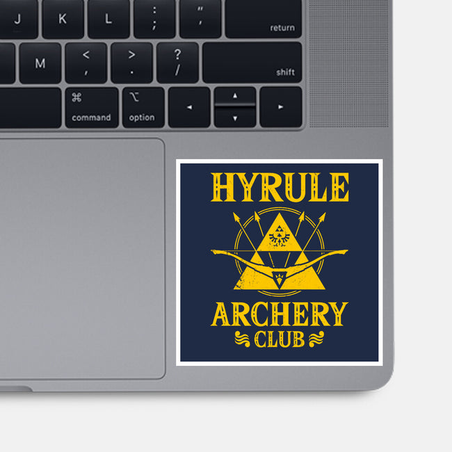 Hyrule Archery Club-None-Glossy-Sticker-drbutler