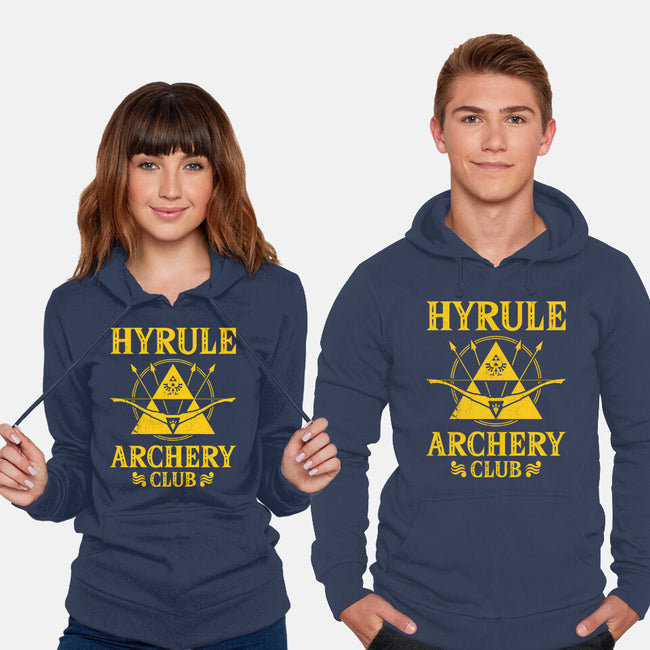 Hyrule Archery Club-Unisex-Pullover-Sweatshirt-drbutler