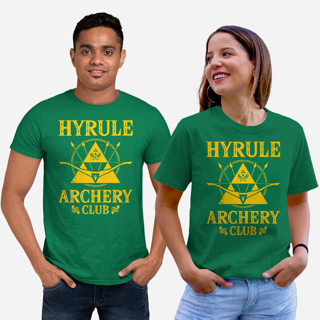 Hyrule Archery Club-Unisex-Basic-Tee-drbutler