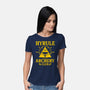 Hyrule Archery Club-Womens-Basic-Tee-drbutler