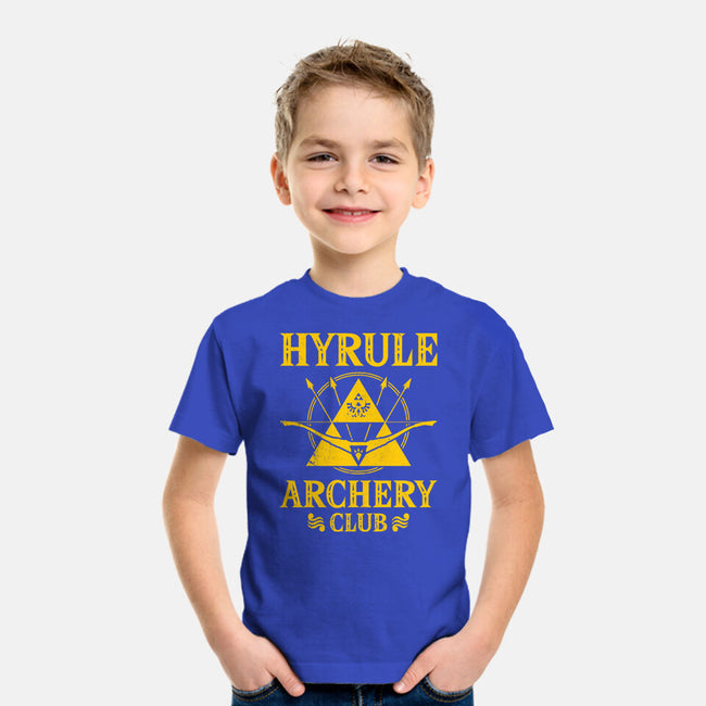 Hyrule Archery Club-Youth-Basic-Tee-drbutler