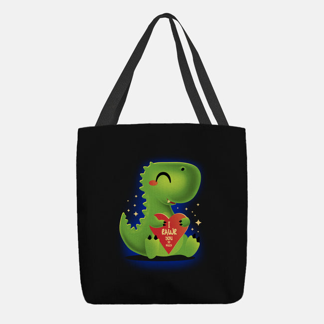 I Rawr You So Much-None-Basic Tote-Bag-erion_designs