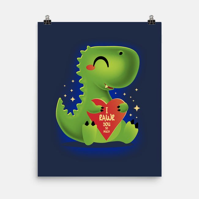 I Rawr You So Much-None-Matte-Poster-erion_designs