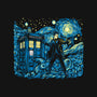 Tenth Doctor Dreams Of Time And Space-Cat-Basic-Pet Tank-DrMonekers