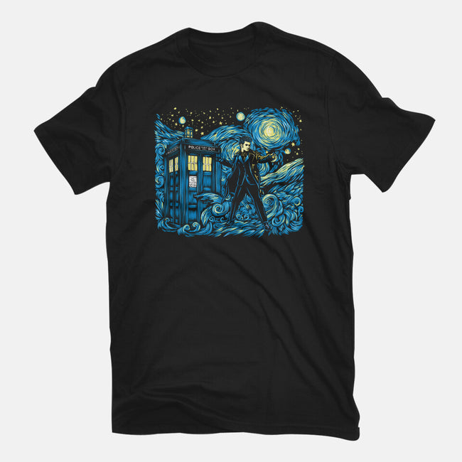 Tenth Doctor Dreams Of Time And Space-Mens-Premium-Tee-DrMonekers