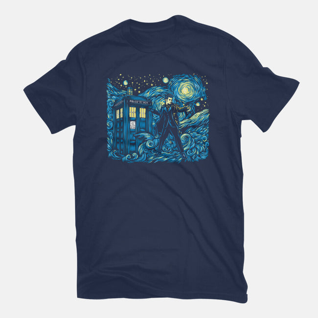 Tenth Doctor Dreams Of Time And Space-Youth-Basic-Tee-DrMonekers