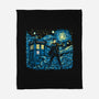 Tenth Doctor Dreams Of Time And Space-None-Fleece-Blanket-DrMonekers