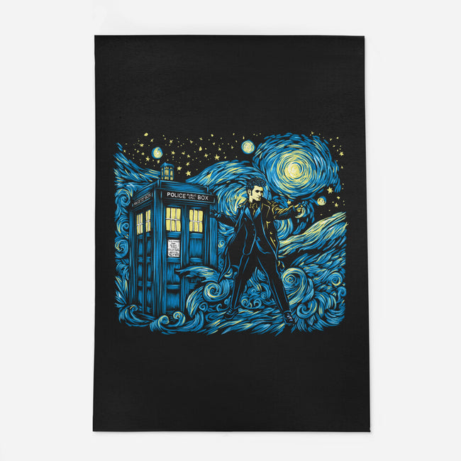 Tenth Doctor Dreams Of Time And Space-None-Indoor-Rug-DrMonekers