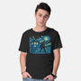 Tenth Doctor Dreams Of Time And Space-Mens-Basic-Tee-DrMonekers