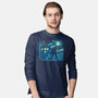 Tenth Doctor Dreams Of Time And Space-Mens-Long Sleeved-Tee-DrMonekers