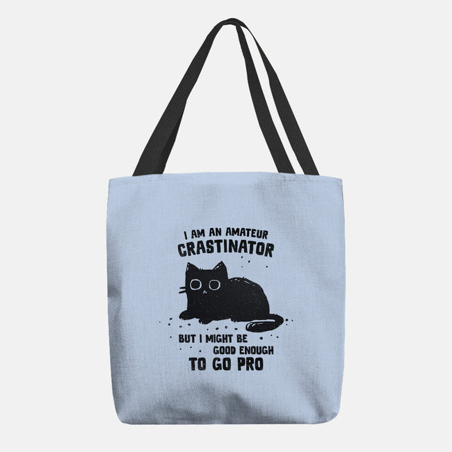 Amateur Crastinator-None-Basic Tote-Bag-kg07