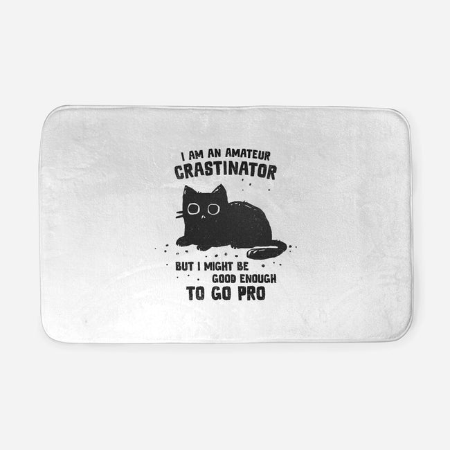 Amateur Crastinator-None-Memory Foam-Bath Mat-kg07