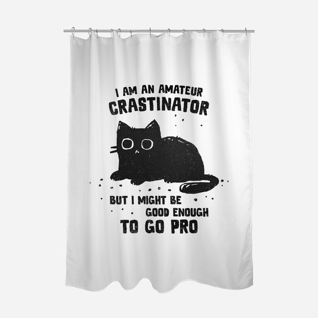 Amateur Crastinator-None-Polyester-Shower Curtain-kg07