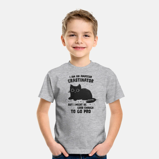 Amateur Crastinator-Youth-Basic-Tee-kg07