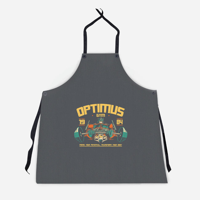 Optimus Gym-Unisex-Kitchen-Apron-retrodivision