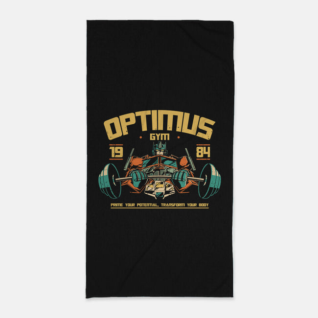 Optimus Gym-None-Beach-Towel-retrodivision