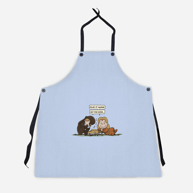 The Lovers Song-Unisex-Kitchen-Apron-retrodivision