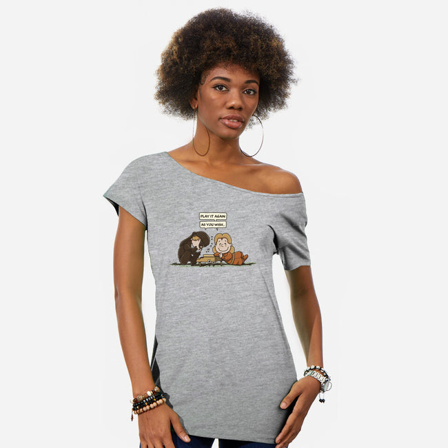 The Lovers Song-Womens-Off Shoulder-Tee-retrodivision