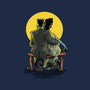 Monster And Bride Gazing At The Moon-Youth-Pullover-Sweatshirt-zascanauta