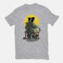 Monster And Bride Gazing At The Moon-Mens-Premium-Tee-zascanauta