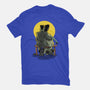 Monster And Bride Gazing At The Moon-Youth-Basic-Tee-zascanauta