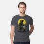 Monster And Bride Gazing At The Moon-Mens-Premium-Tee-zascanauta