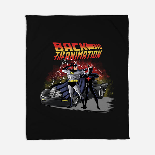 Back To The Animation-None-Fleece-Blanket-zascanauta