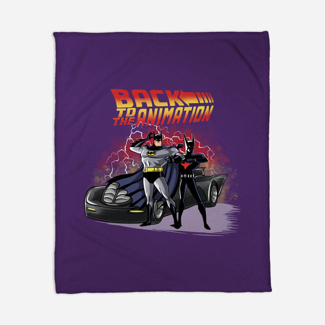 Back To The Animation-None-Fleece-Blanket-zascanauta