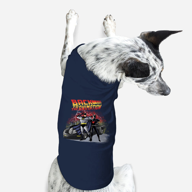 Back To The Animation-Dog-Basic-Pet Tank-zascanauta