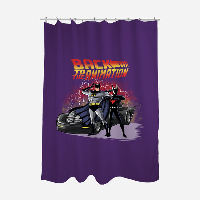 Back To The Animation-None-Polyester-Shower Curtain-zascanauta