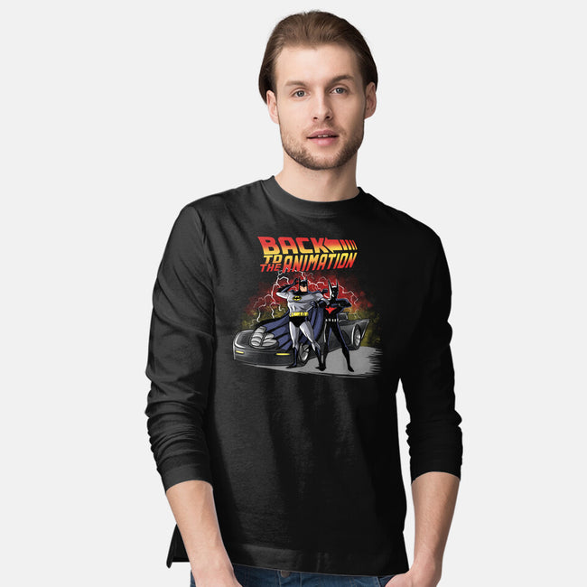 Back To The Animation-Mens-Long Sleeved-Tee-zascanauta