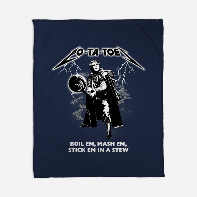 Taters-None-Fleece-Blanket-rocketman_art