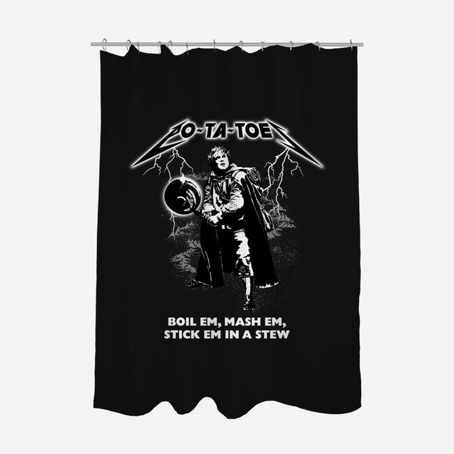 Taters-None-Polyester-Shower Curtain-rocketman_art