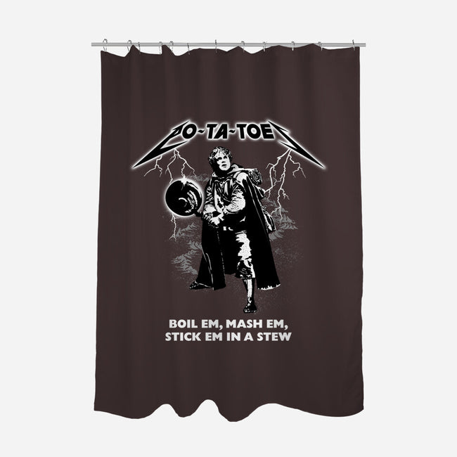 Taters-None-Polyester-Shower Curtain-rocketman_art