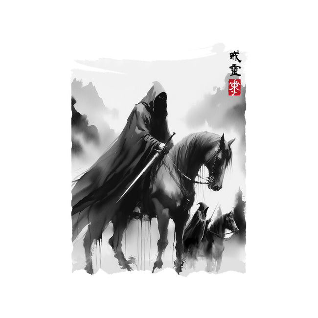 The Black Riders Journey-None-Removable Cover-Throw Pillow-DrMonekers