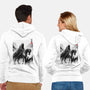 The Black Riders Journey-Unisex-Zip-Up-Sweatshirt-DrMonekers