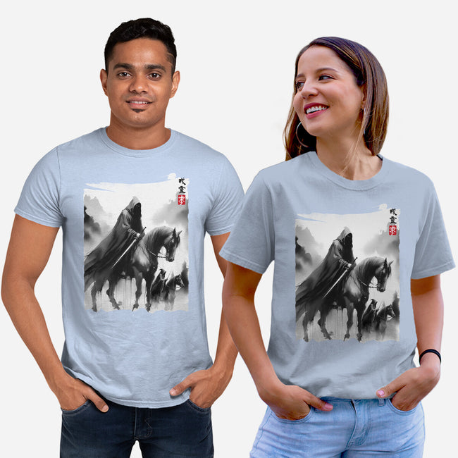 The Black Riders Journey-Unisex-Basic-Tee-DrMonekers