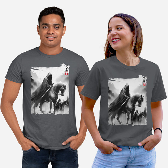 The Black Riders Journey-Unisex-Basic-Tee-DrMonekers