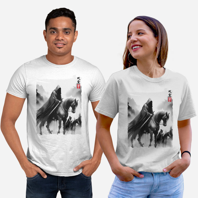 The Black Riders Journey-Unisex-Basic-Tee-DrMonekers